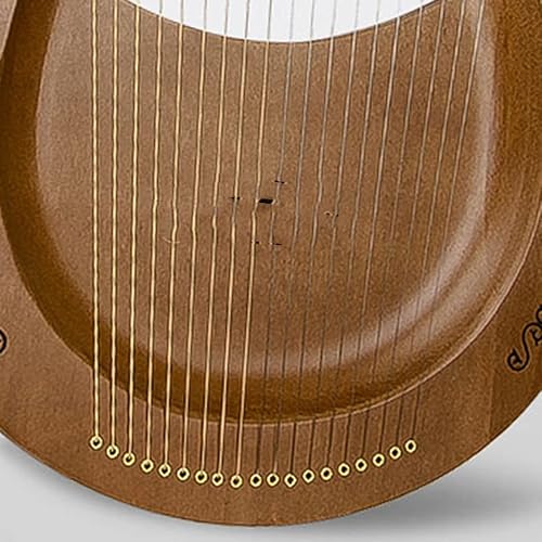 Miniatura 6 de Classical Professional Lira Harp Special Tuning Unusual Ethnic Instruments Veneer Stringed
