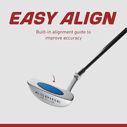 Miniatura 6 de Aspire Junior Plus - Juego completo de palos de golf para niños, niños de 5 años, para niños y niñas, mano derecha, bolsa de golf para niñas reales,