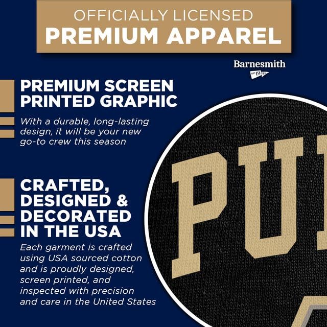 Image of Ivysport Crewneck Sweatshirt for College, Heritage Logo, Color, Adult Unisex