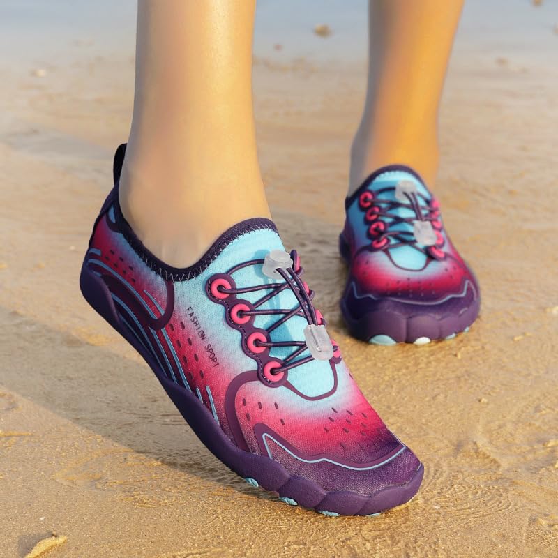 Water Shoes for Summer Quick-Dry Aqua Socks Barefoot Shoes Unisex