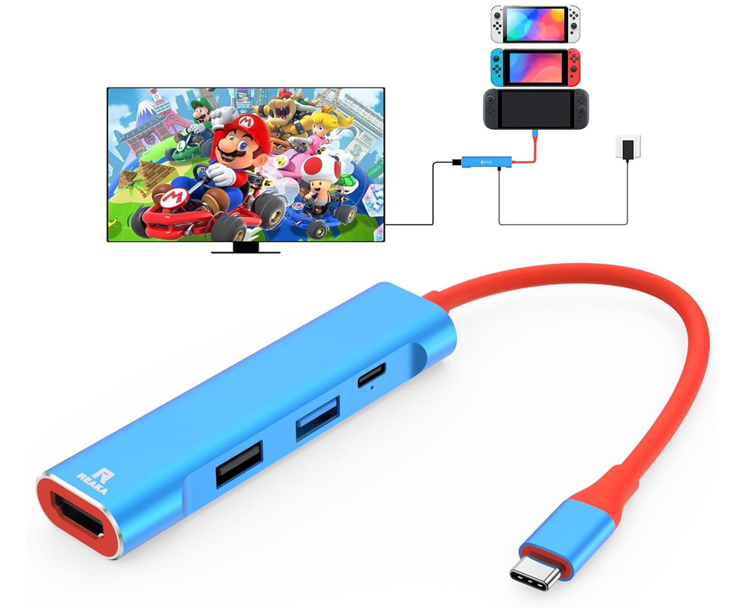 Amazon.com: RREAKA TV Dock for Nintendo Switch 2 / Switch/Switch