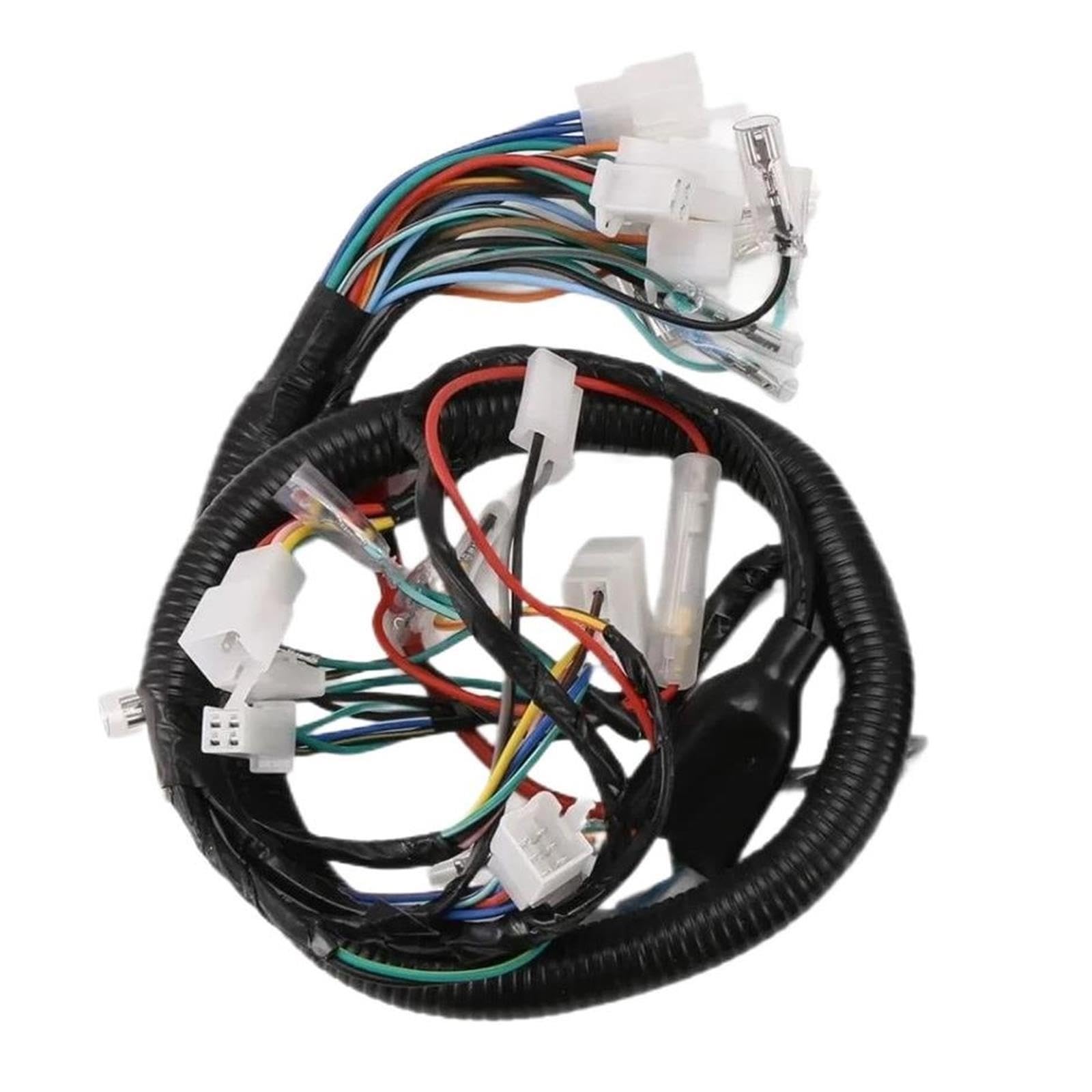 Motor kabelbaum Für Jiling CG125 ZJ125 Motorrad Elektrischer Kabelbaum CDI Zündspule Diesel Motorkabelbaum