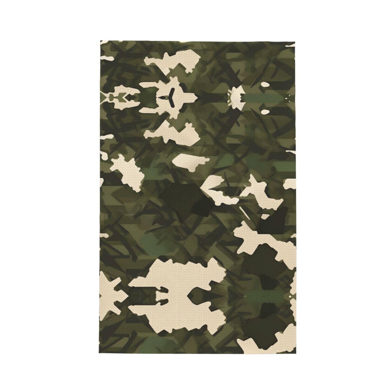 SXZVVBN Army camouflage Super Absorbent Microfibre Waffle Towels Fast Drying Dish Cloths Home Cafe Barista