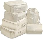 Packing Cubes VAGREEZ Travel Luggage Packing Organizers Set