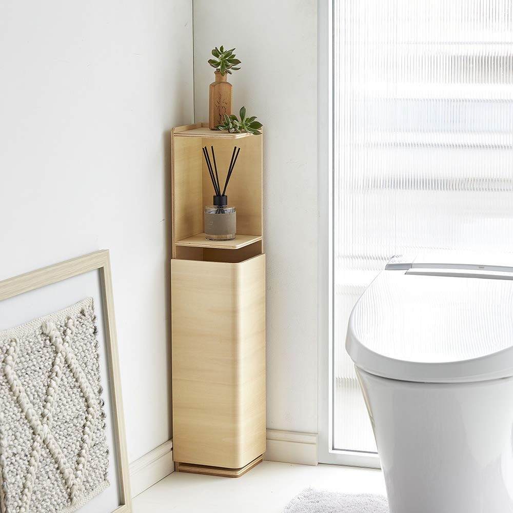 Amazon｜家具 収納 トイレ収納 洗面所収納 トイレラック サニタリー