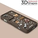 Pikkme Back Cover for OnePlus Nord 2T 5G | Cute Fun Cartoon 3D Bear Silicone Full Body Protection Bumper Cover (Brown) gallery image
