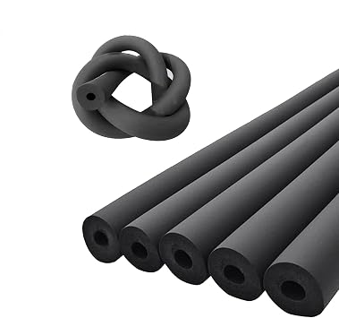 Pipe Insulation Foam Tube, Anti Slip Pipe Insulation Tubing, Pool Swim Noodles Heat Preservation Covers, Guitar Stand Foam Tube, Exercise Machine Handle Protector4-1/4" ID x 7/9" Thick x 6.6 FT