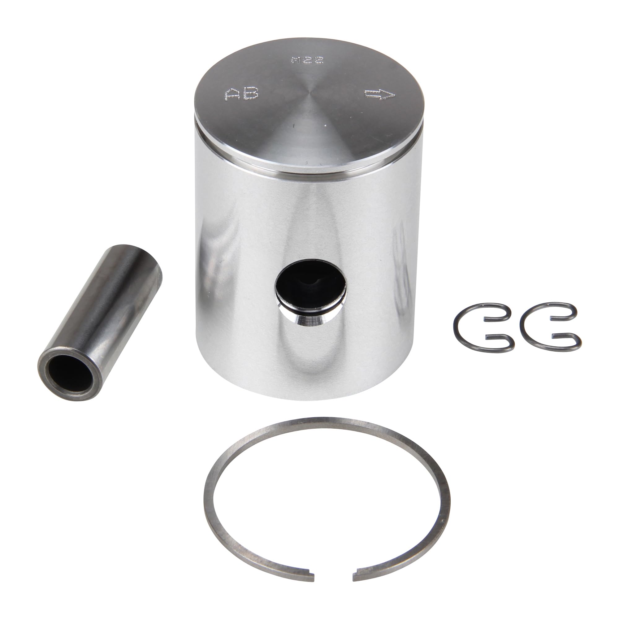 Kolben 39mm 50ccm Tol. AB (38,950mm) kompatibel mit Zündapp ZD CS Hai CX ZX C GTS KS R M Typ 434 446 460 442 517 529 561
