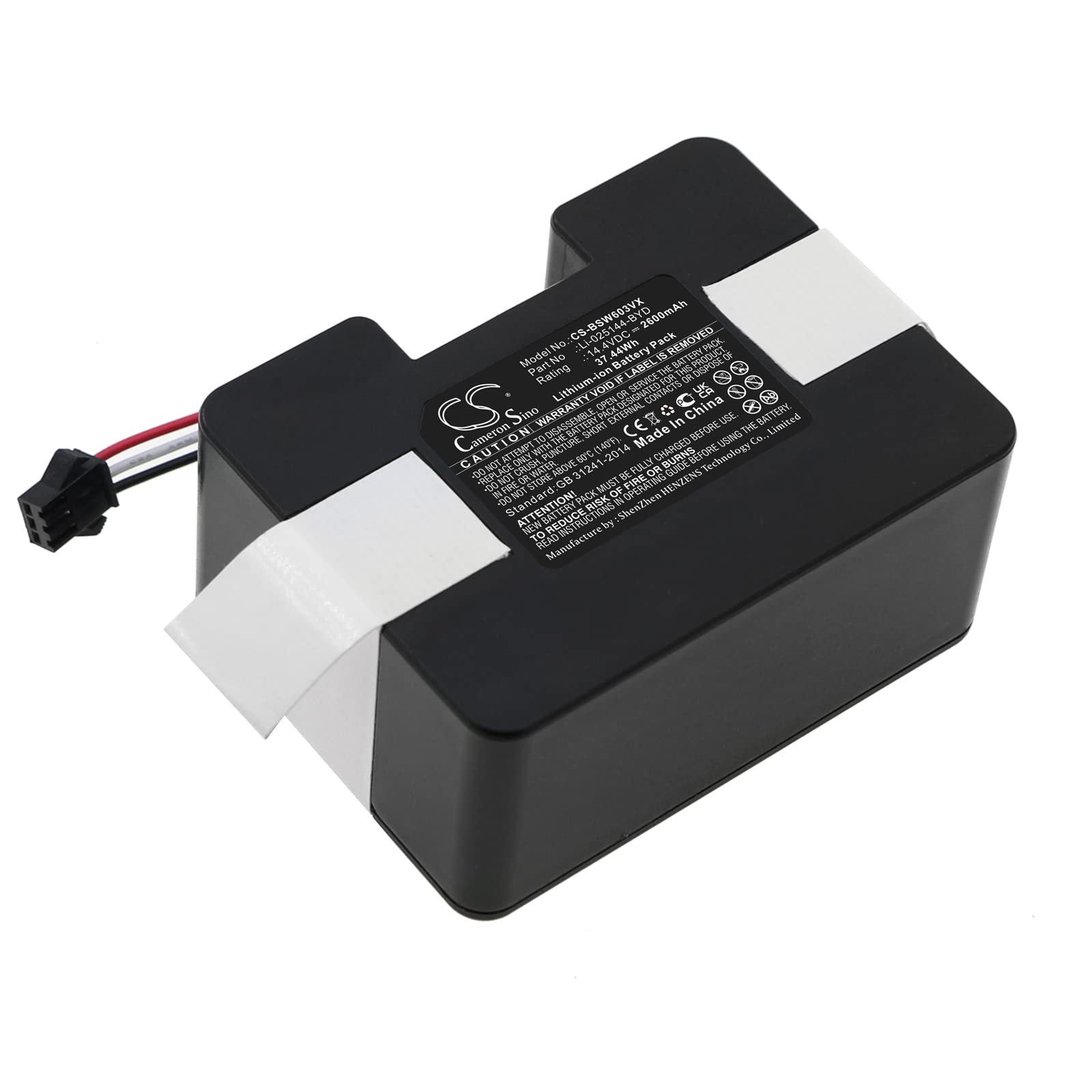 Ejjinenbby Li-025144-BYD Battery Replacement for SW603001 (2600mAh/14.4V)