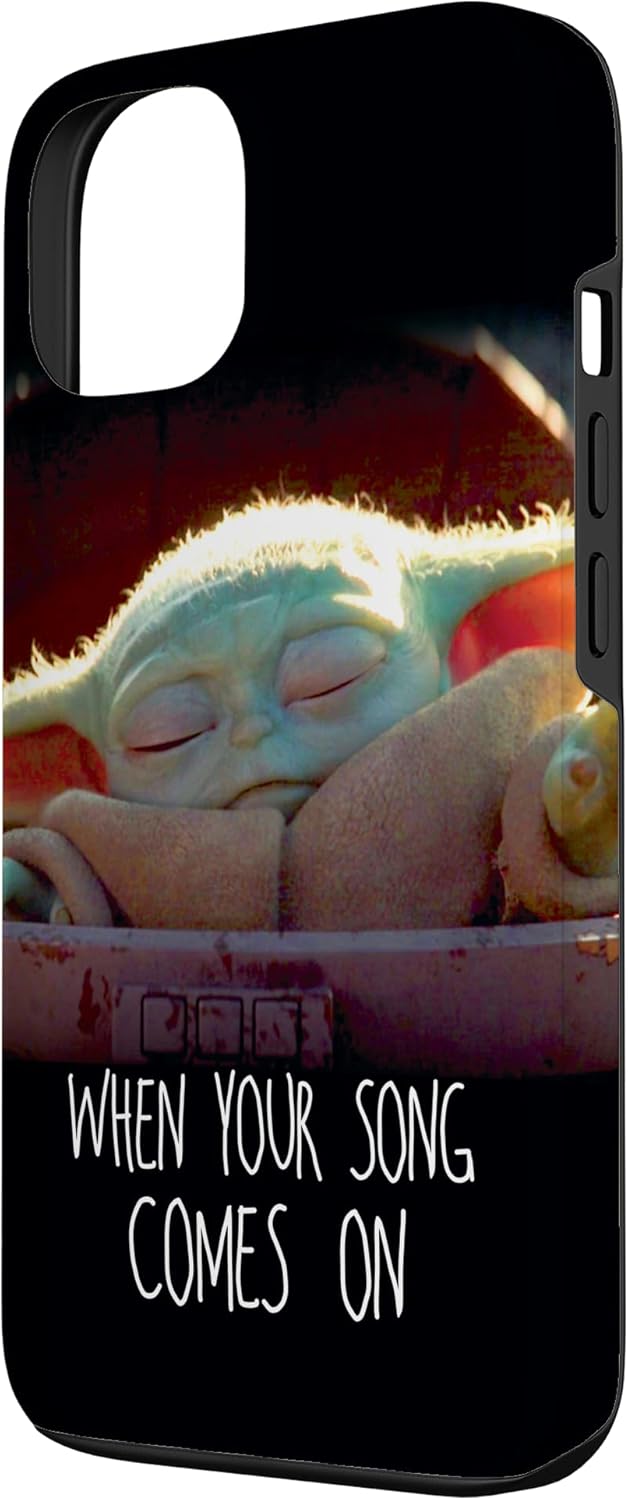 iPhone 13 Star Wars The Mandalorian The Child When Your Song Comes On Case