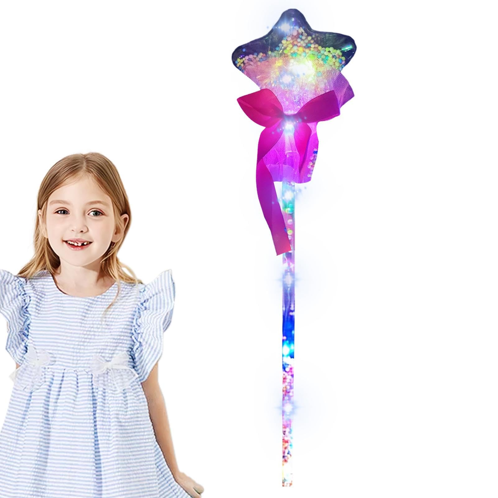 Amazon.co.jp: 子供 魔女 スティック 魔法のステッキ 光るステッキ