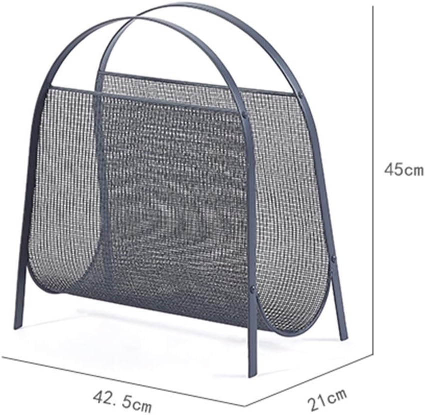 Magazine Rack Basket Floor Personalized Storage Racks Wrought Iron Small Bookshelf Simple Newspaper Rack File Placement