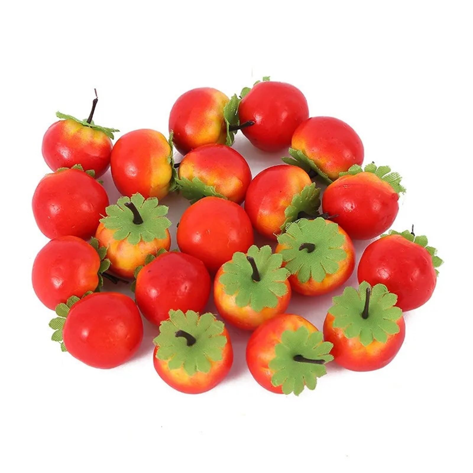 BAYNOPURIN Simulated Vegetables Simulated Tomato Miniatures Fake Mini Foam Models DIY Handicraft Window Material Photography Props