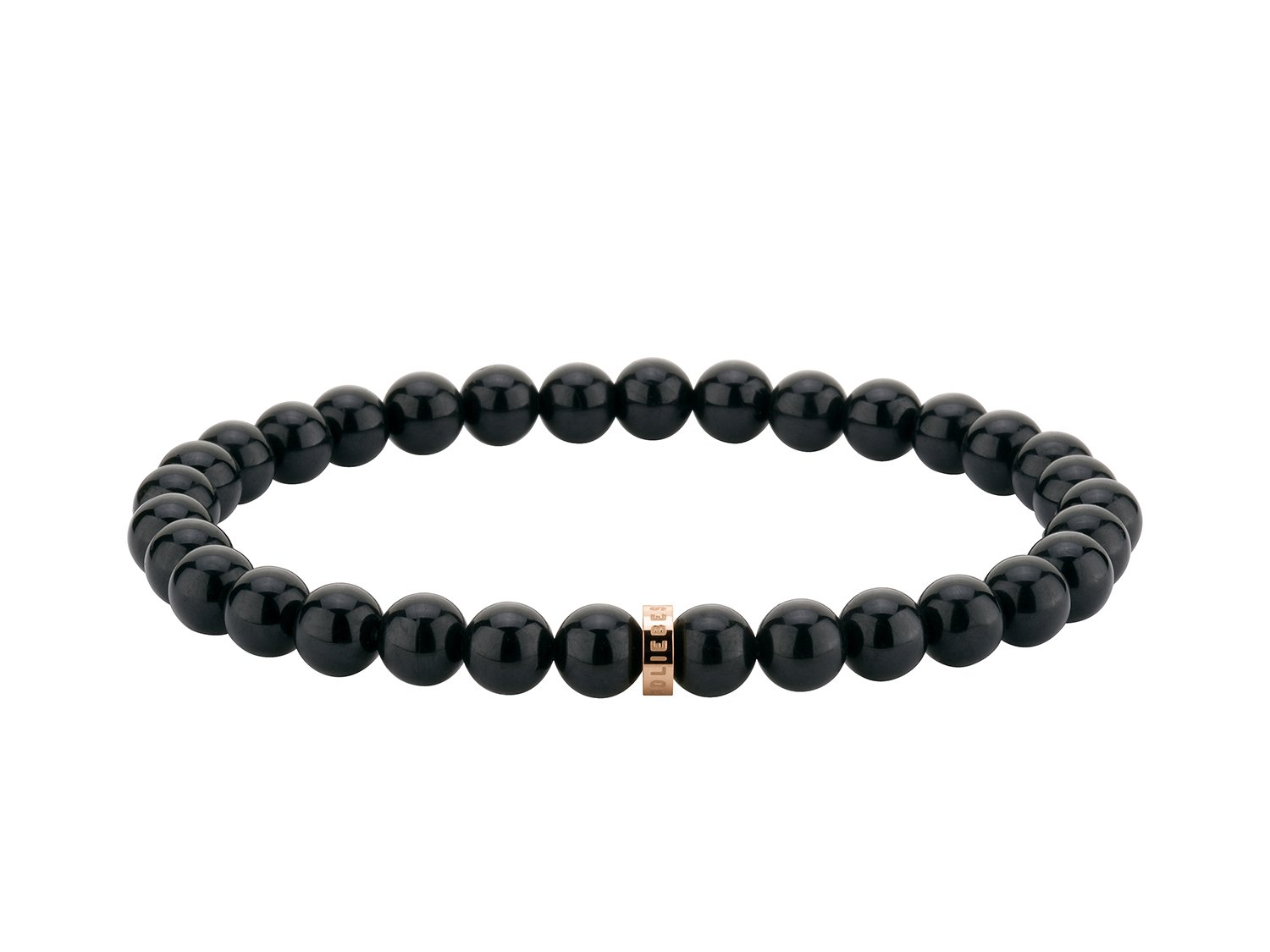 LIEBESKIND BERLIN Beads Armband 6mm in Edelstahl 17