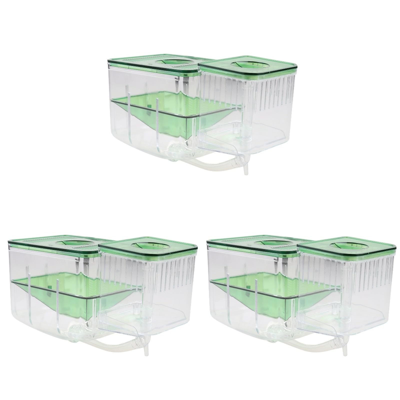3 x Box für Aquarium, isoliertes Zuchtbecken für Fische