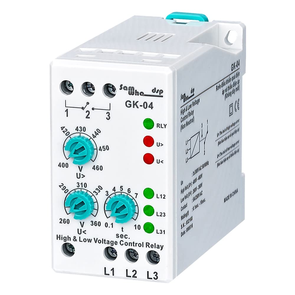 VDOQTLJT Dsp GK-04 Phase Failure Voltage Analogue Adjustable Protection Relay