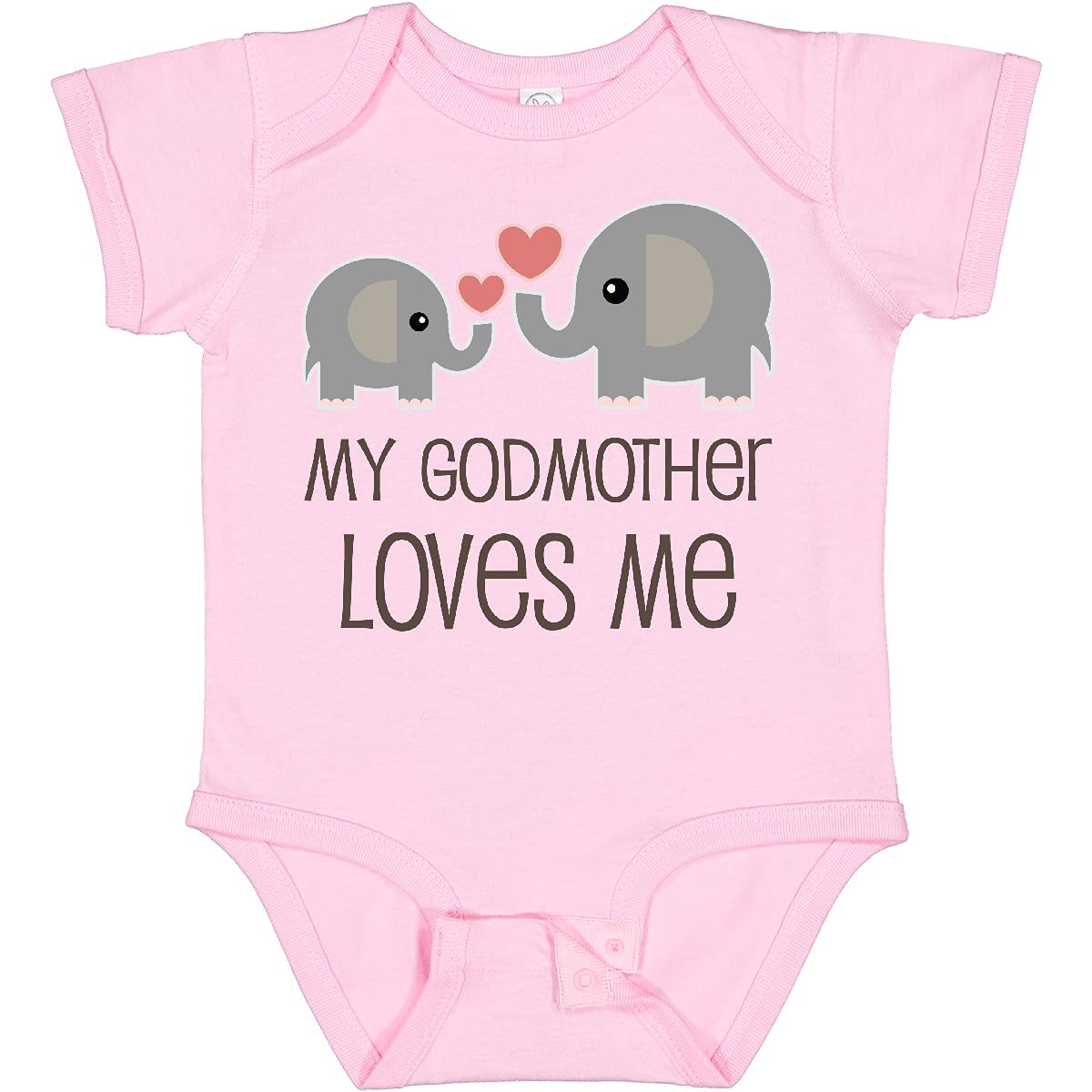 inktastic My Godmother Loves Me Baby Bodysuit