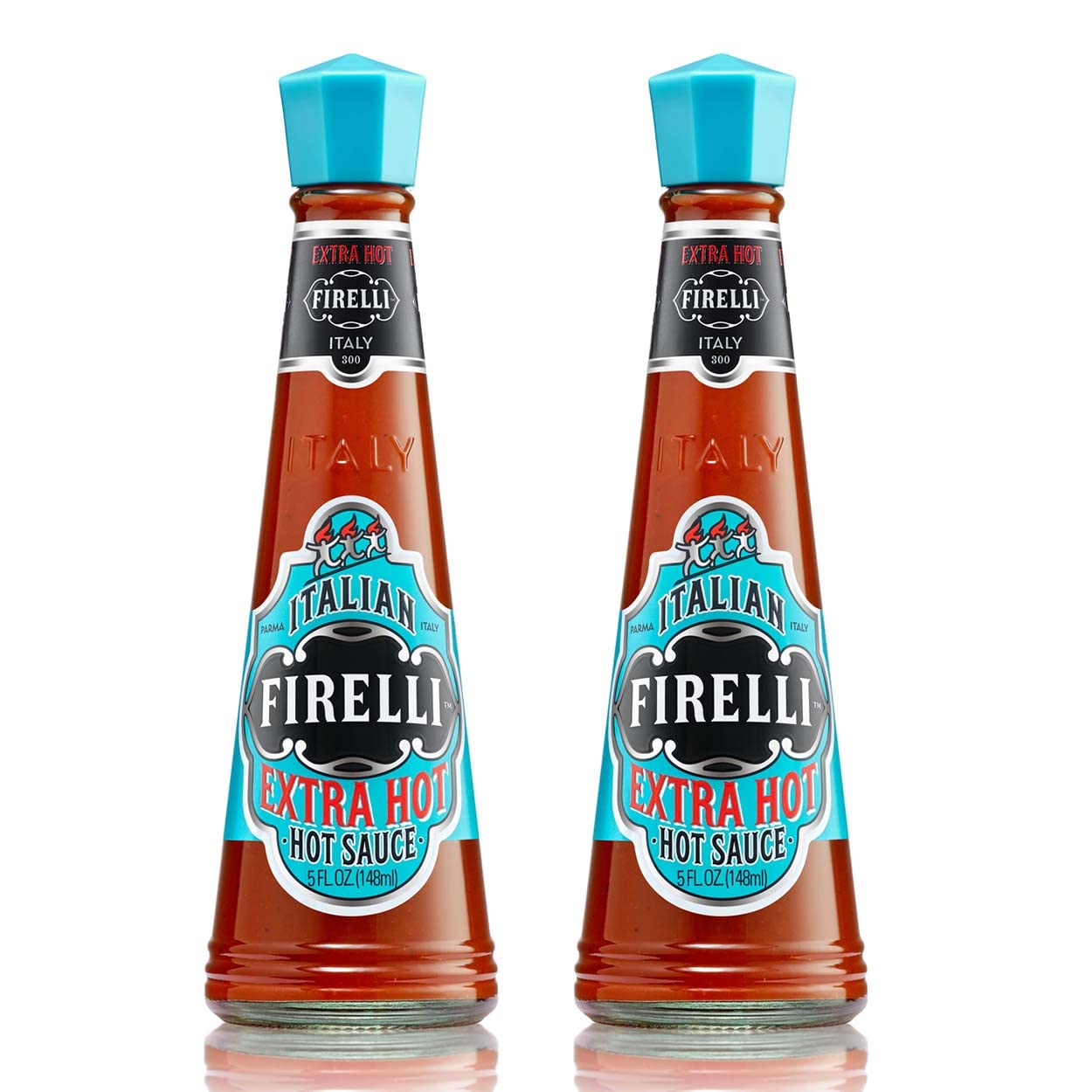 Casa Firelli Italian Extra Hot Sauce 2 x 148 ml Twin Pack