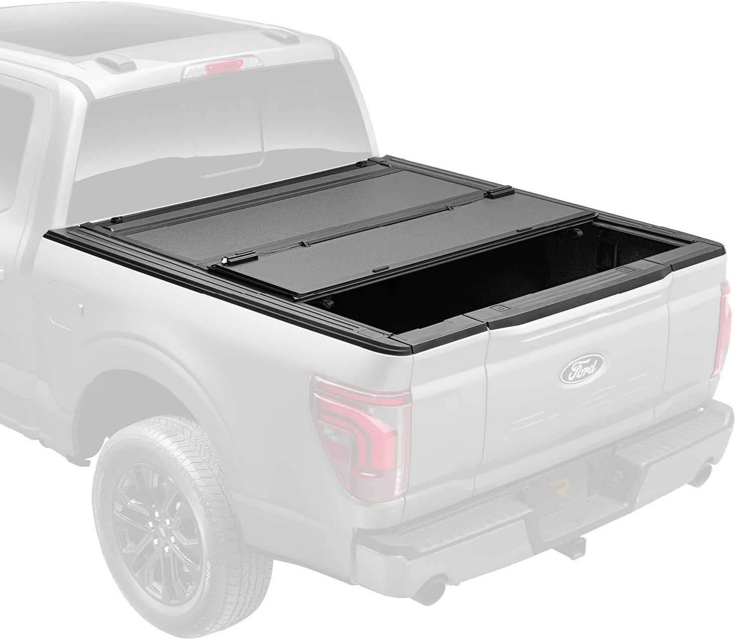 RealTruck BAK BAKFlip MX4 Hard Folding Truck Bed Tonneau Cover | 448339 | Fits 2021-2025 Ford F-150 (incl. Raptor/Lightning) 5' 7" Bed (67.1")