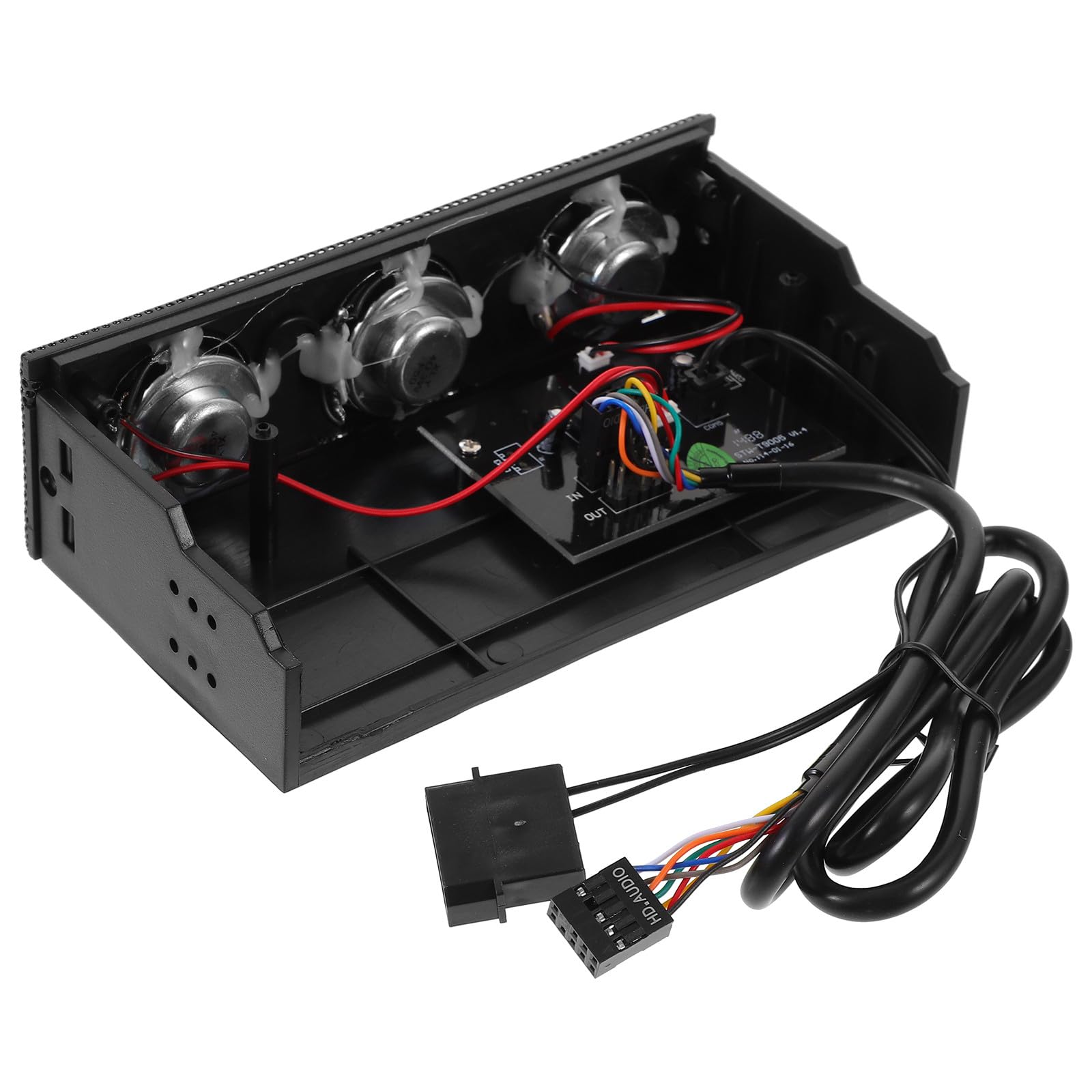 Altavoz PC envolvente Levemolo para panel frontal con audio estéreo nítido de conexión jack 8