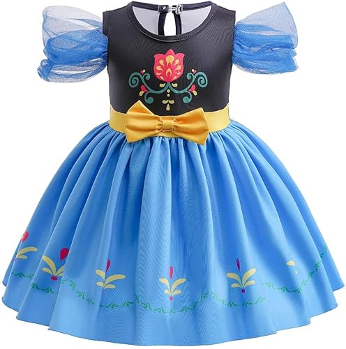 Miniatura 6 de MYRISAM Disfraces de princesa para niñas pequeñas, vestidos de verano para Halloween, cosplay, Navidad, desfile, baile