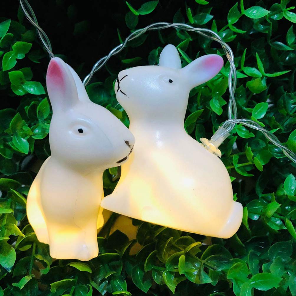 Holibanna Paashaas Led Licht String USB Pasen Konijn Decoratie Led Fairy String Nachtlampje voor Pasen Party Home Decor