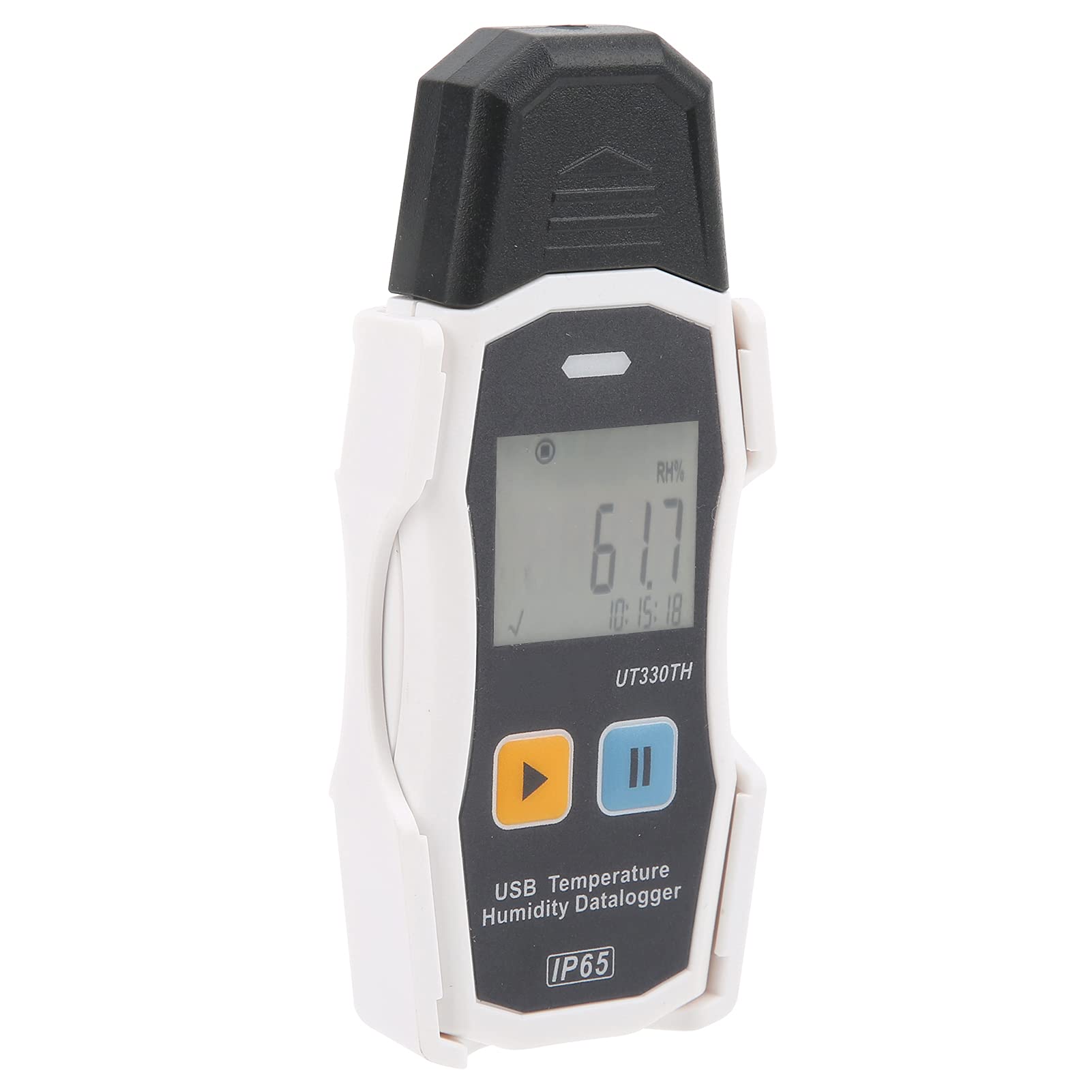 Ejoyous UT330TH Registratore di Temperatura e umidità Termometro Digitale ABS Igrometro 64000 Registra IP65 Registrazione Dati USB Da 22 a 158 °F Da 0 a 99,9% di umidità Relativa per Monitoraggio