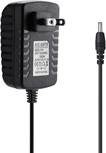 Adaptador de corriente de repuesto de 21 W, cargador de Echo Enchufe de CC de 0.138 x 0.053 in compatible con Echo de 1 y 2 generación, cámara Echo