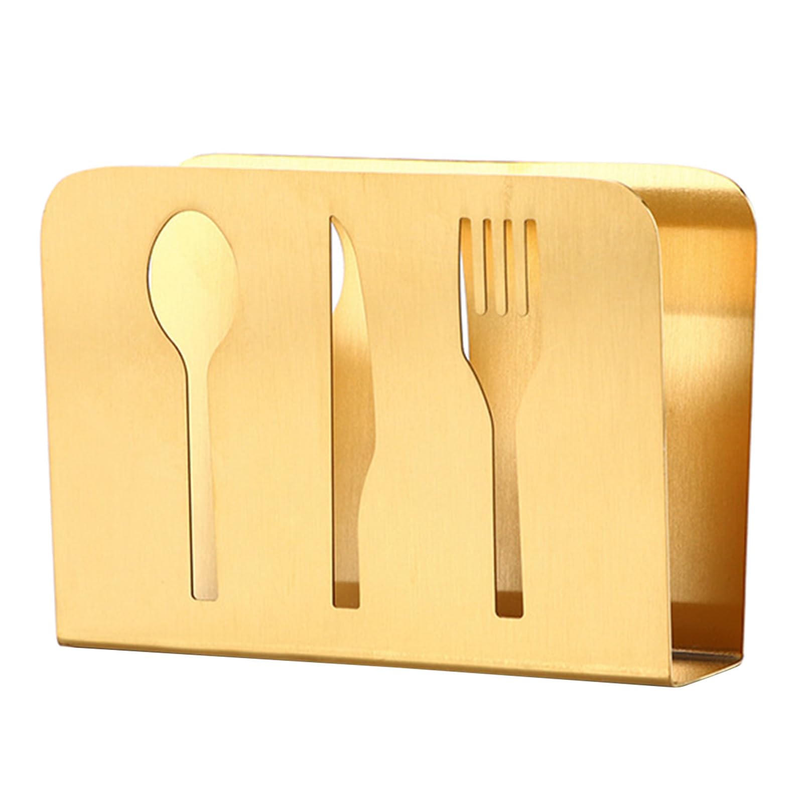 Xinsheinelry Gold Multifunction Napkin Organizer Box For Home Dormitory Face Paper Container Stainless Steel Tissue Organizing For Tissue Organizer For Home Dormitory Restaurant Living Room Bedrooom