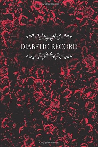 Diabetic Record Keeping Book: Daily Blood Sugar Monitoring Logbook - Before And After Blood Sugar Readings - Type 1 Diabetes Log Book For Diabetics