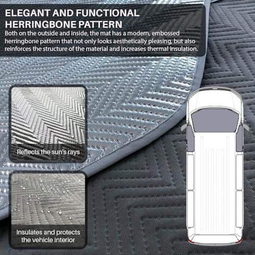 Tapis pare-soleil TOYOTA PROACE pour camping et road-trip - 7