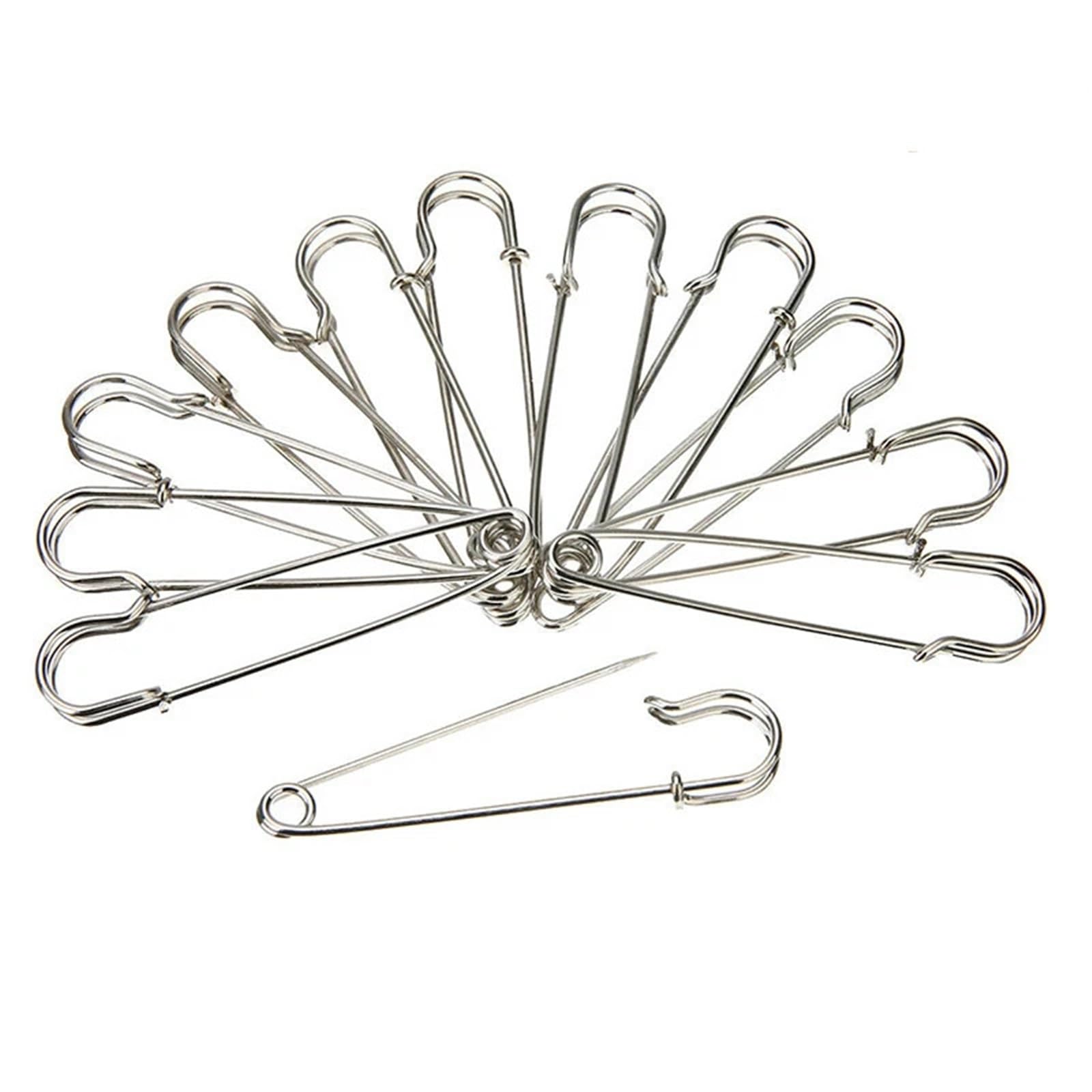 Sicherheitsnadeln, 100–250 Stück, DIY-Nähwerkzeuge, Nadeln, große Sicherheitsnadeln, Brosche, Bekleidungszubehör (38 mm, 250 Stück)