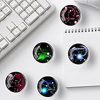 Vista 6 de 12 unidades de imanes de vidrio para nevera, adhesivo para nevera, decoración de imanes para nevera, imanes fuertes para nevera para cocina, Figuras