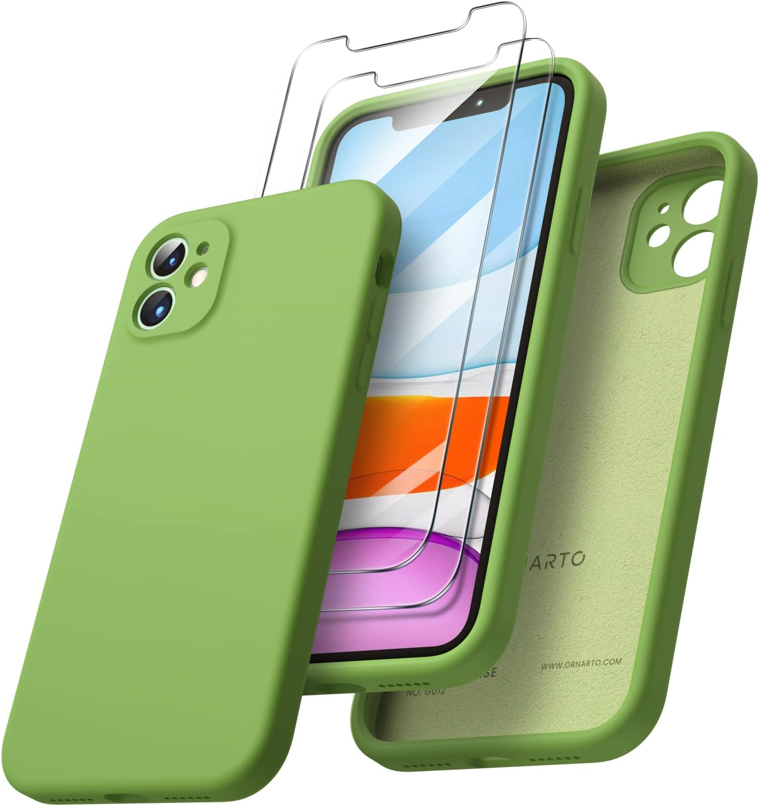 RankOne Custodia Compatibile con Xiaomi MI 11 (6.81) Cover Case - Nero