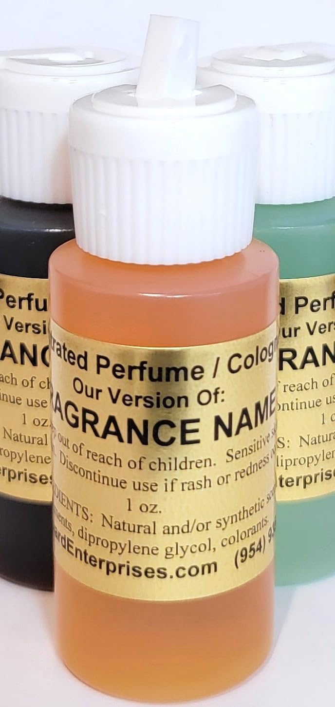 HYWD Enterprises Perfume Oil Comparable to EAU DE GAGA for Women, Fragrance Rendition, Eau de Parfum, 1 oz. (30ml) Squeeze (SCENTS A - E)