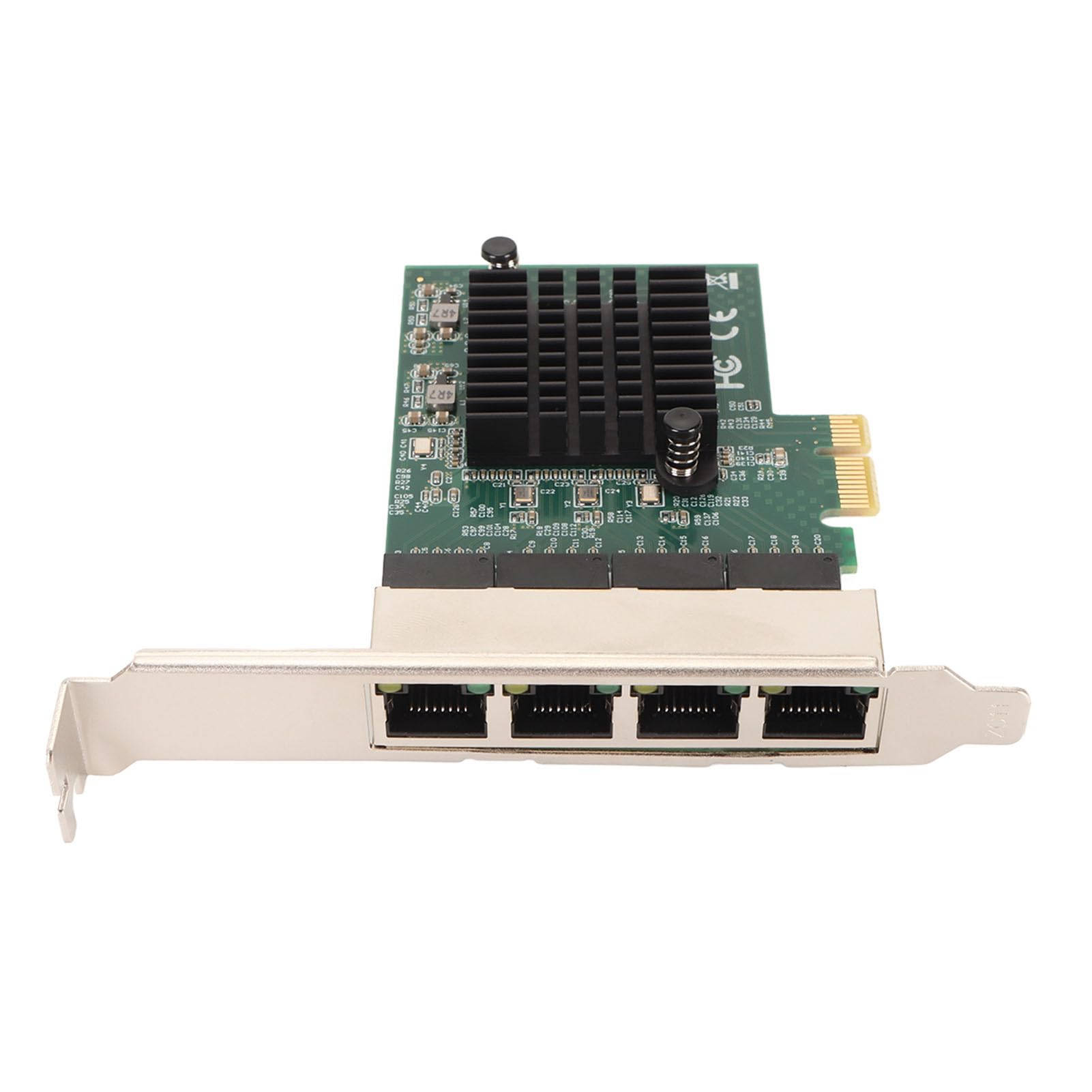 4 Port Gigabit Ethernet PCIe X1 Network Interface Card for Low