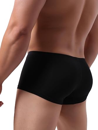 Mens Stretch Trunks Ultra Soft Breathable Bluge fashion low waist Boxer Briefs