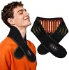Cordless Neck Heat Pad Massage, Neck Heating Pad Heated Scarf, Rechargeable Heated Neck wrap Warmer for Pain Relief, Thermal Neck Brace with 3 Temp Vibration, Christmas Gifts for Women Men
