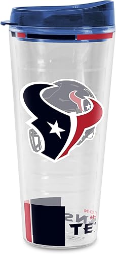 Miniatura 267 de Rico Industries NFL - Vaso clásico de fútbol americano de doble pared, 16 oz o 20 onzas, tapa W