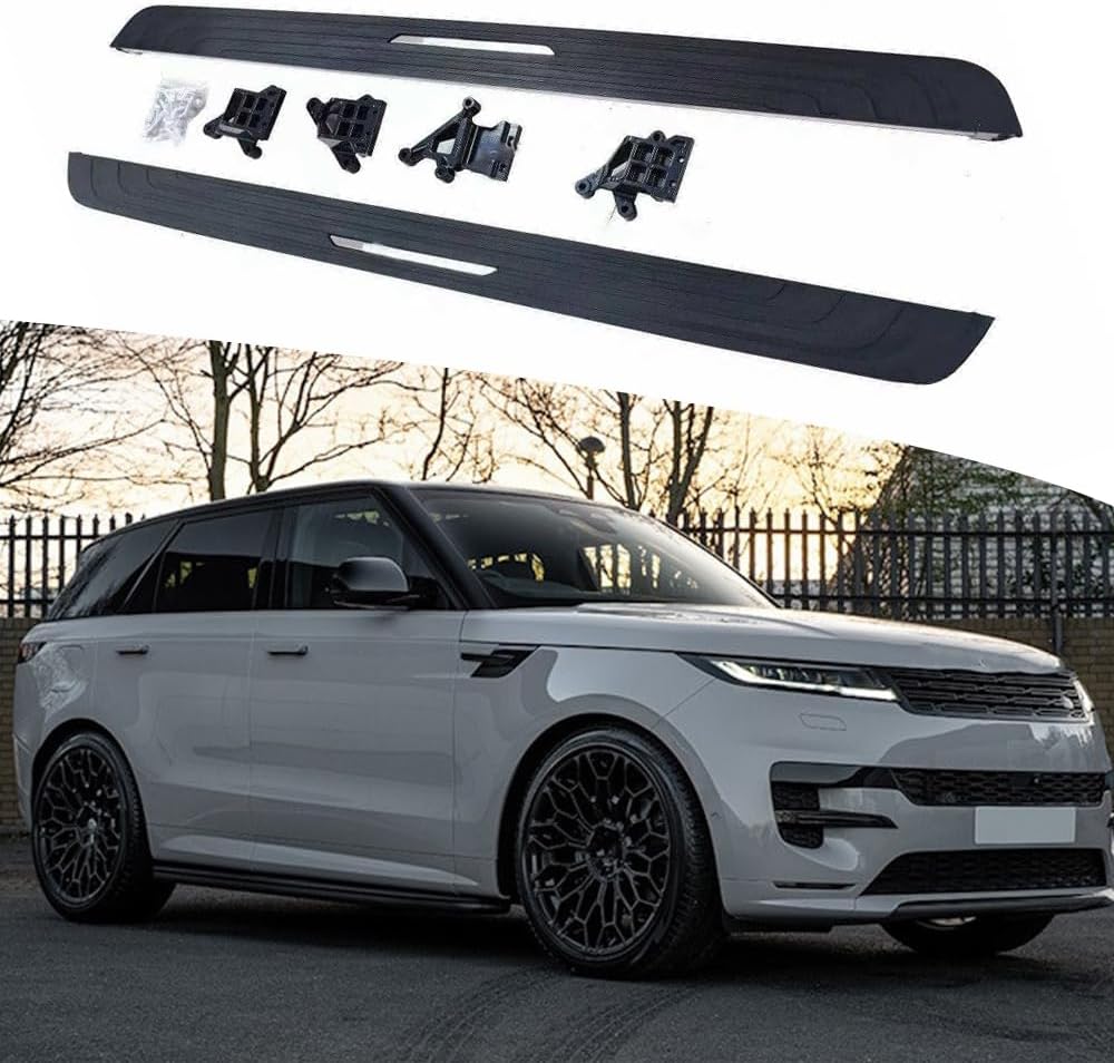Fits for Land Rover Range Rover Sport L461 2022-2026 Aluminum Running Boards Side Steps Nerf Bars Fxied Steps 2PCS