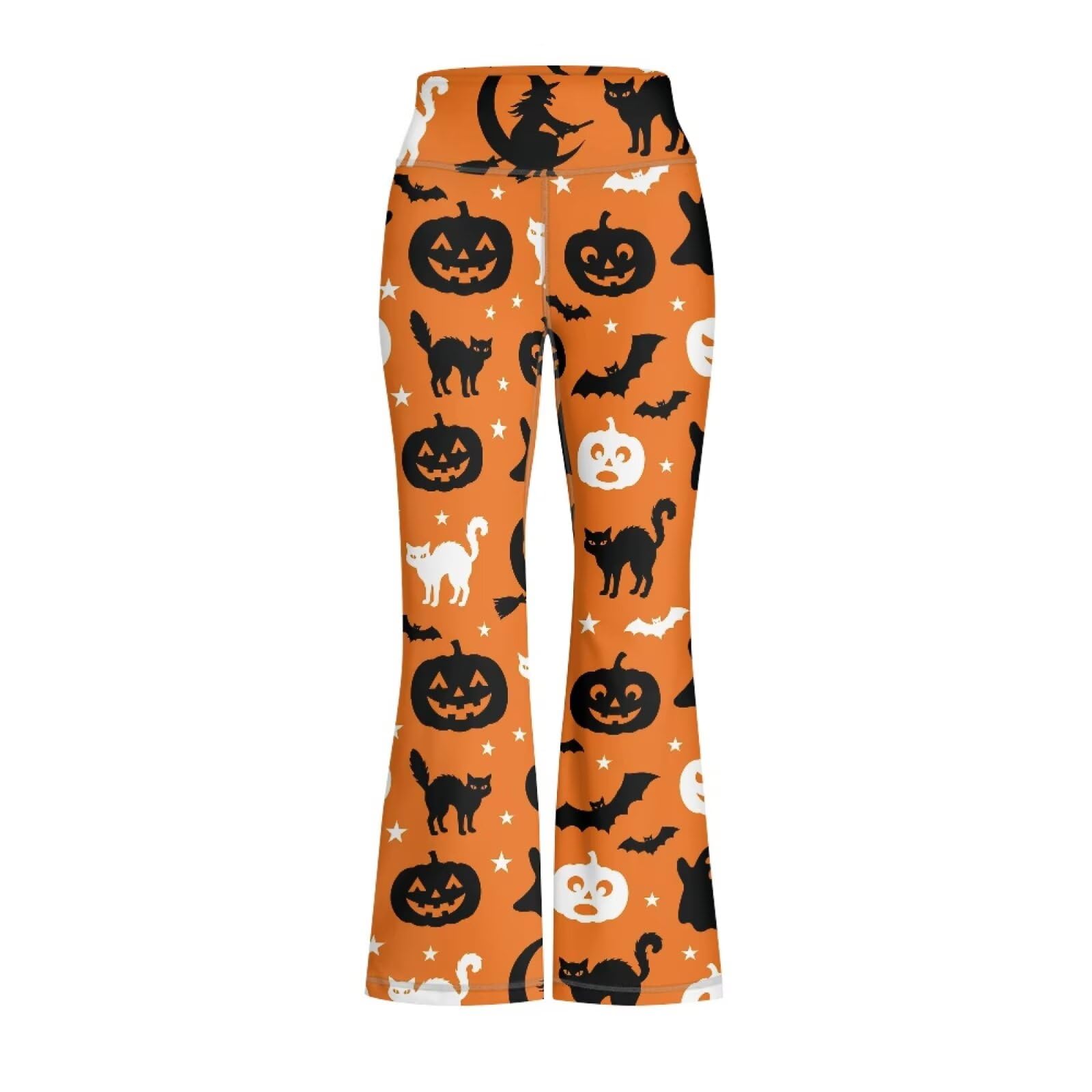 Girls Flare Leggings 5-14T Cute Bell Bottoms for Girl Yoga Pants for Gym
