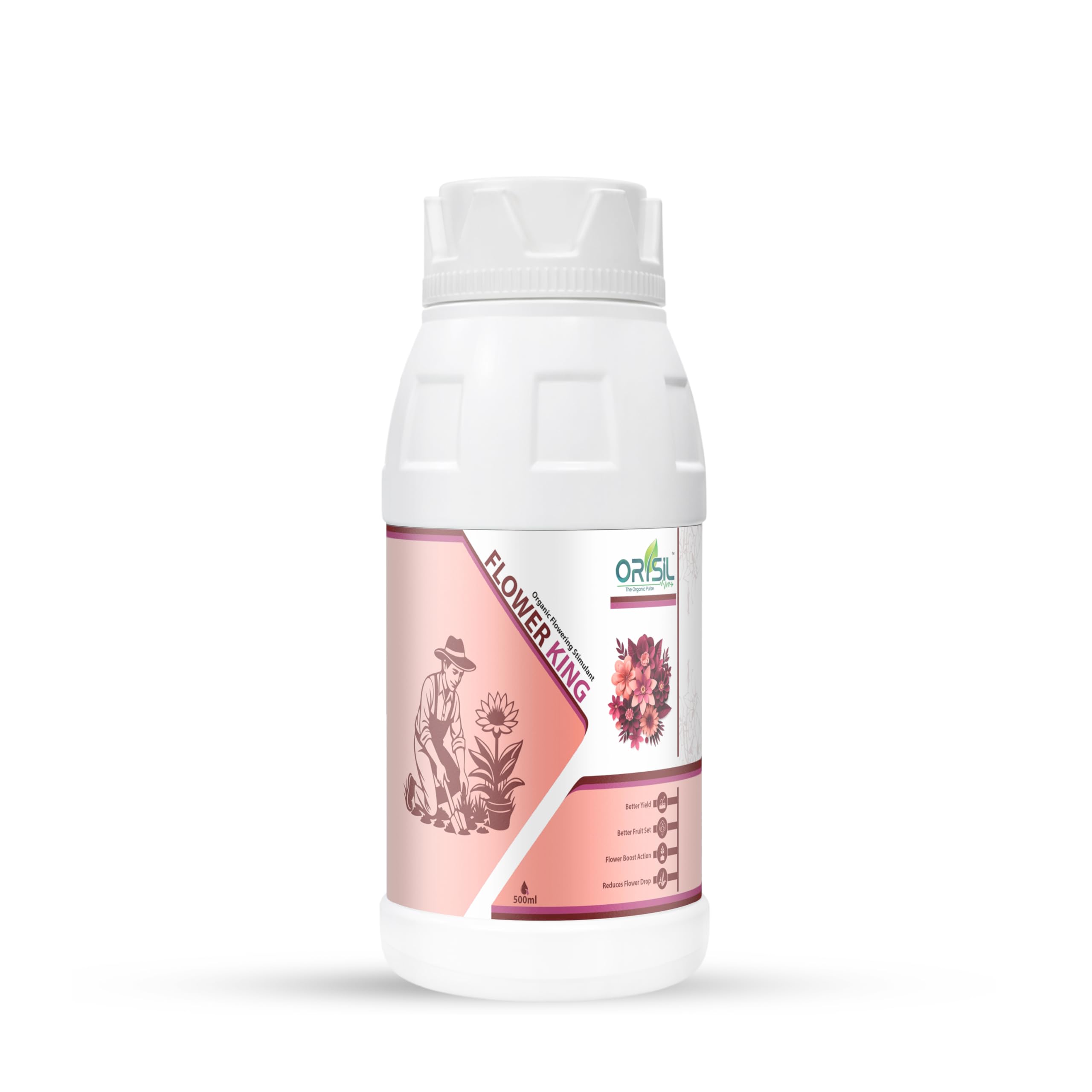 Flower King Organic Flowering Stimulant, Plant Extract Based, 500ml, for All Crops-image-11