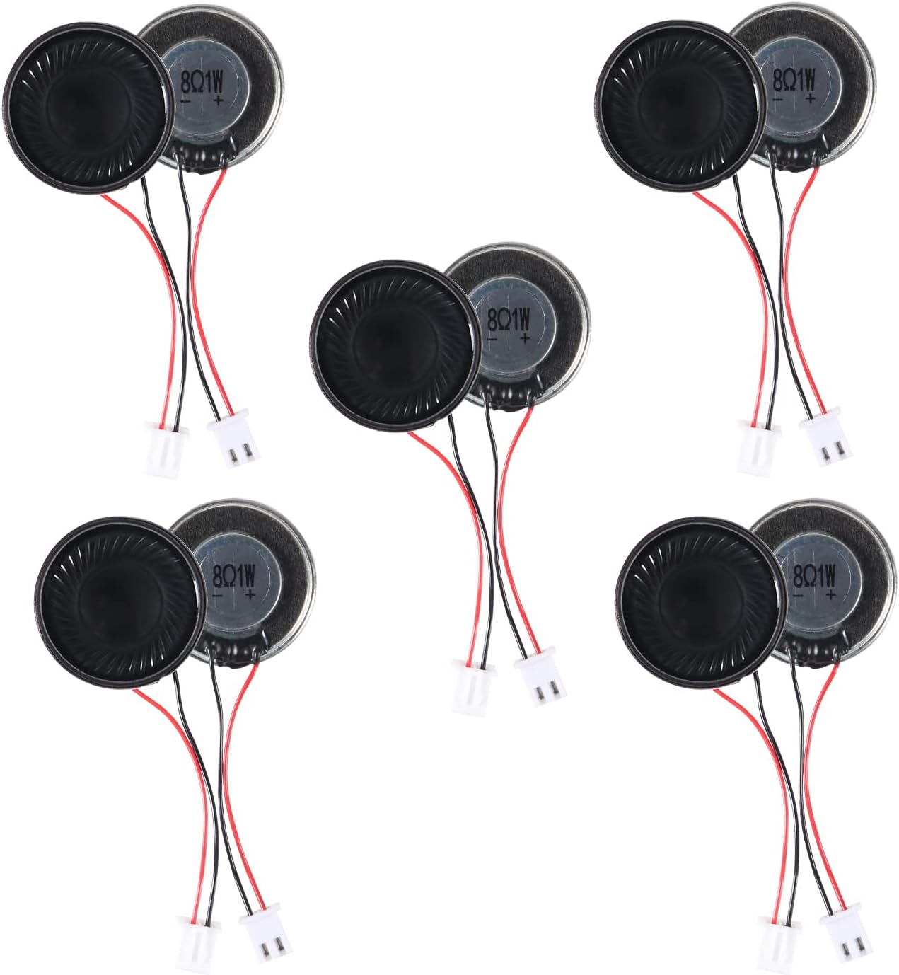 10Pcs 1W Ohm Metal Shell Mini Loudspeaker Round Greece Ubuy - Main Image