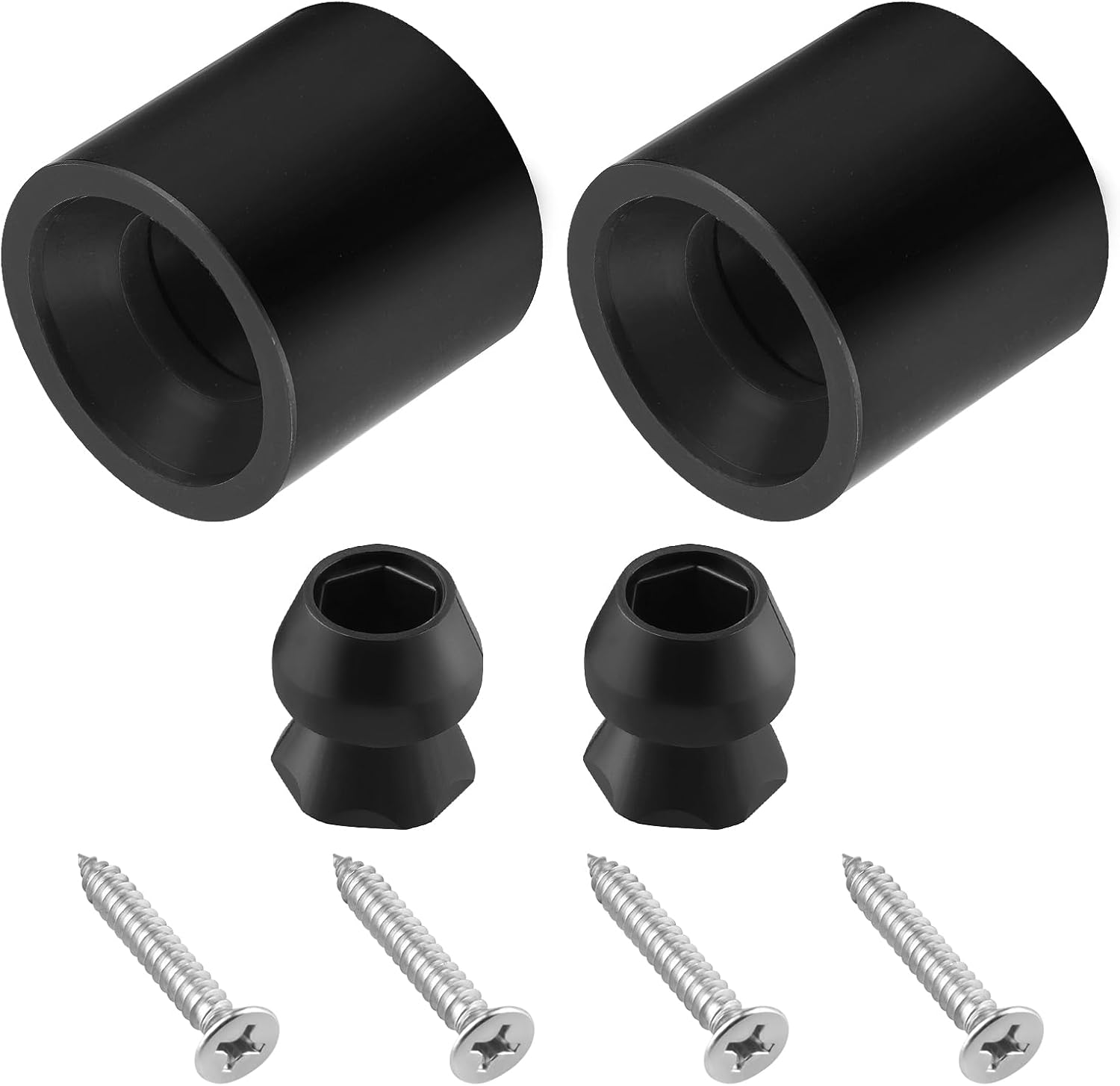 Horse Trailer Accessories Door Holder Kit for RV Trailer Low Profile Rubber Door Holder Kit Horse Trailer Window Bumper Bumper Camper Cargo Hold 2 Pack