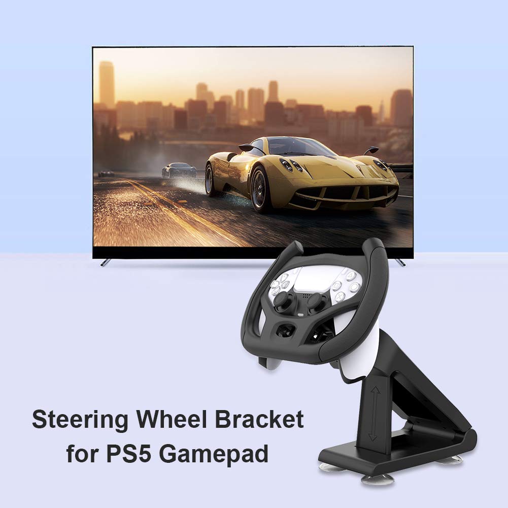 Rapoyo Volante da gioco con supporto per controller PS5