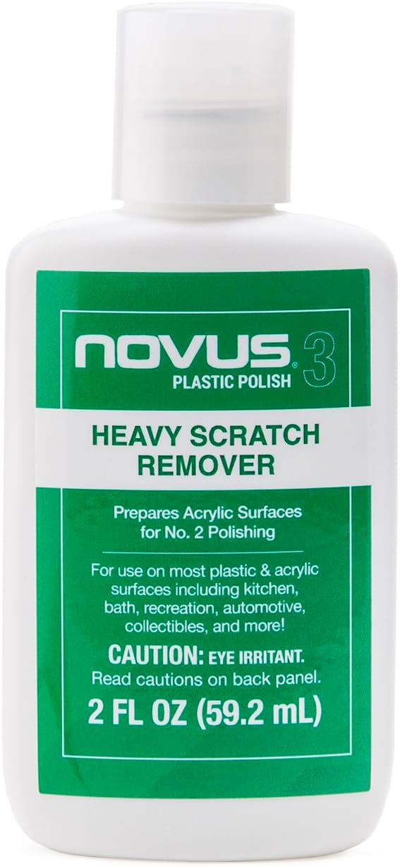 Novus PC-32 Plastic Heavy Scratch Remover - 2 oz.