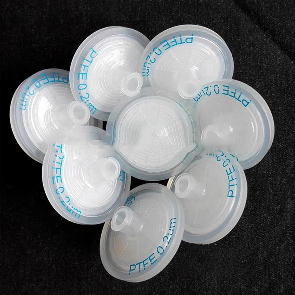 Verrerie et matériel de laboratoire Lot de 10 filtres de séparation et de filtration de vapeur à membrane PTFE 30 mm 0,2/0,45 um