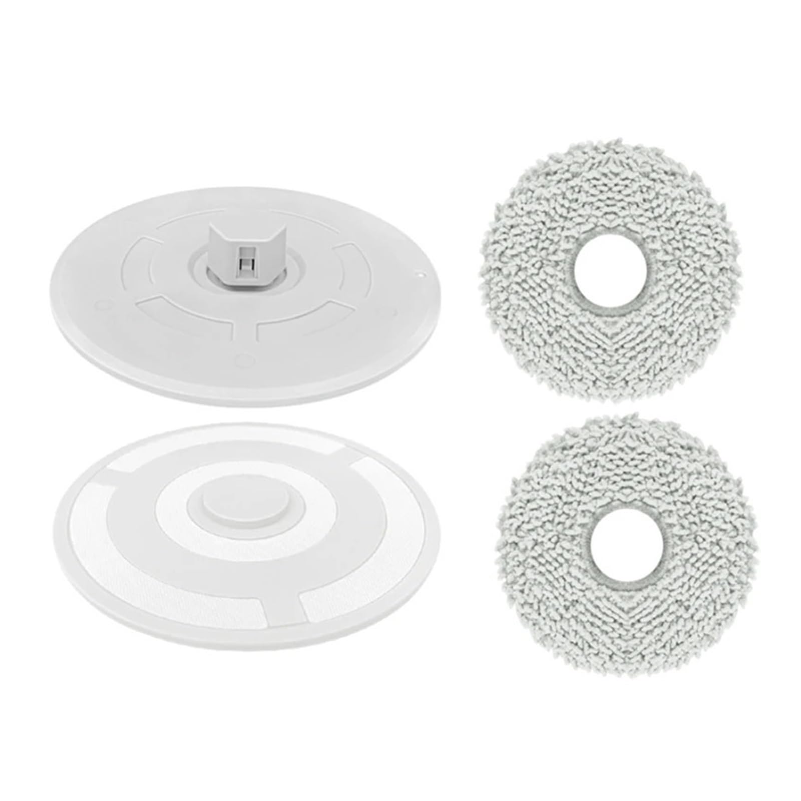 UKDNAEUF Compatible for Xiaomi Mijia M30 PRO /C107. Sweeping Robot Mop Cloth Rack + Mop Cloth Washable Mop Pad
