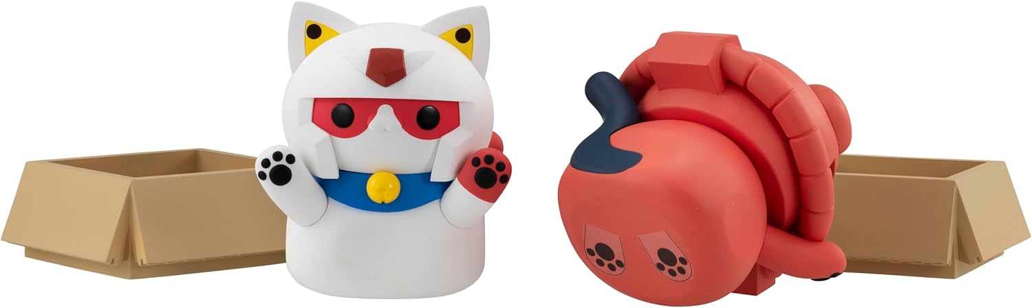 Megahouse - Mobile Suit Gundam - The Big Series Nyandam Gundam, Mega Cat Project Collectible Figure