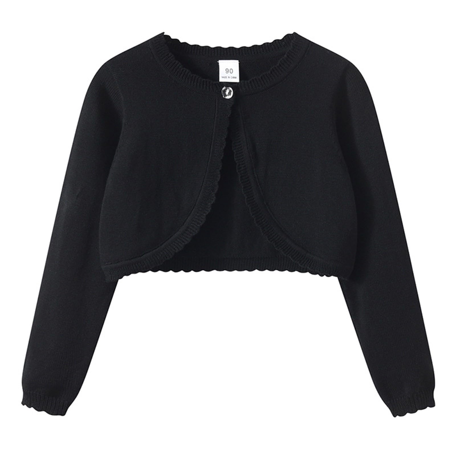 Giacca tradizionale in maglia bolero per abiti, giacca corta come copricapo perfetto | Bolero da bambina 170, cardigan corto per abiti, bolero per abiti e abiti estivi
